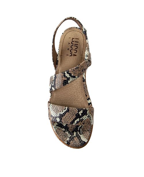 Lucca Lane Olympia Casual Platform Sandals Reviews Sandals