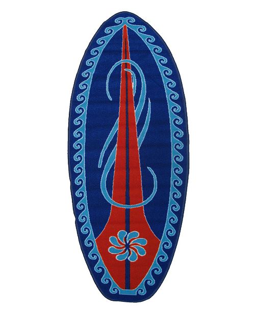 Fun Rugs Surf Time Huntington Surf 16 X 47 Area Rug Reviews