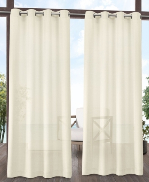 Exclusive Home Curtains Miami Textured Indoor In Ivory