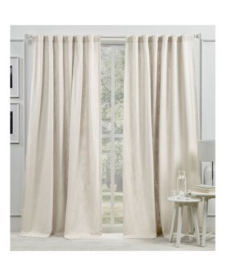 Vienna Light Filtering, Back Tab and Rod Pocket Single Curtain Panel