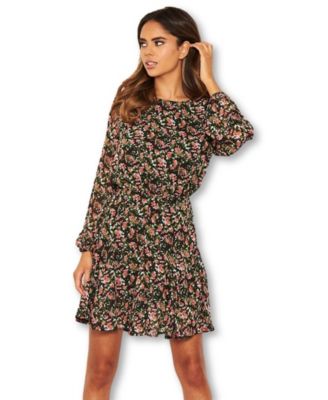macys long sleeve dresses
