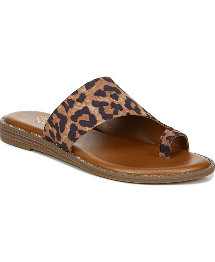 Franco sarto leopard slides sales