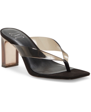 Inc Women's Myrene Clear Vinyl Toe-Thong Sandals Created for Macy's Women's Shoes