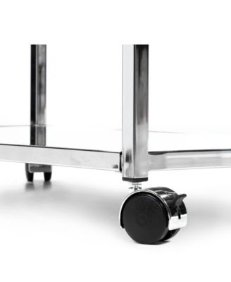 Kendra Metal Mobile Serving Cart
