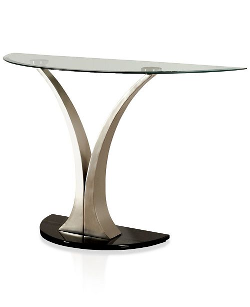 Furniture Of America Mansa Glass Top Sofa Table Reviews