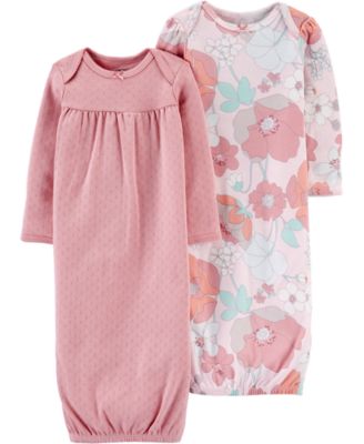 infant sleeping gowns girl