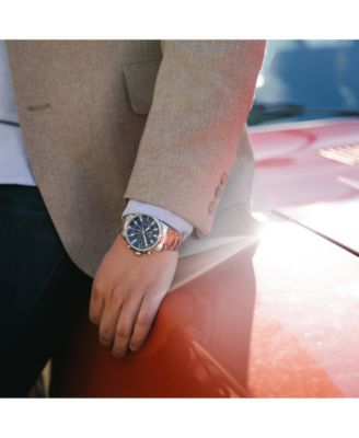 Men's Chronograph Marine Star Stainless Steel Bracelet Watch 43mm 