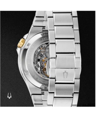 Men's Automatic Maquina Stainless Steel Bracelet Watch 46mm