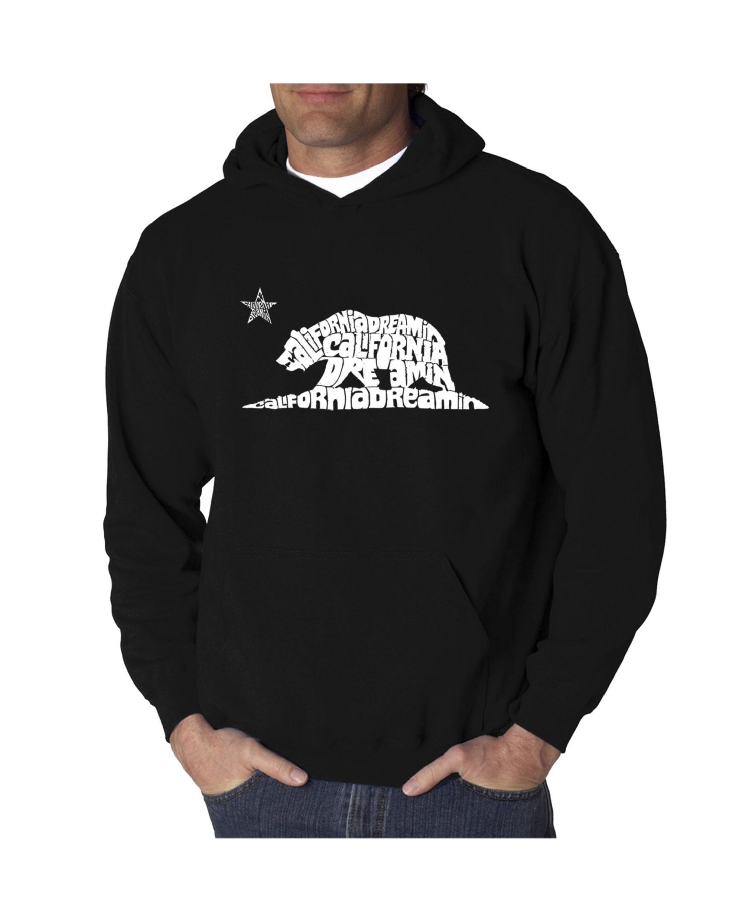 Men's California Dreamin Word Art Hooded Sweatshirt