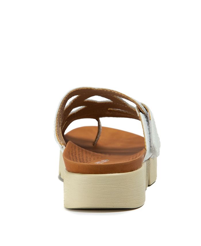 Baretraps Harison Posture Plus+ Flat Slide Sandals - Macy's