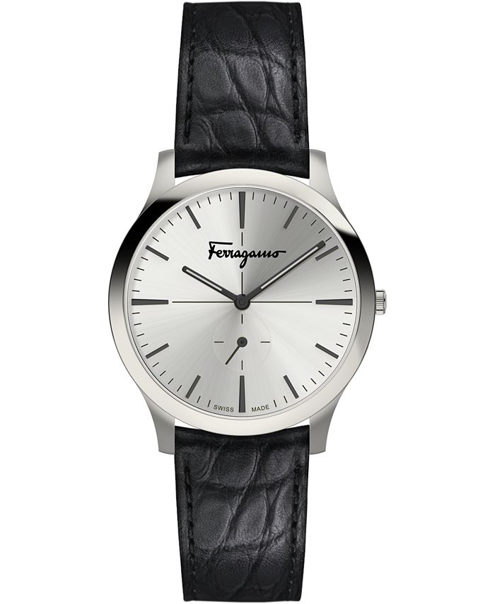 Salvatore ferragamo slim formal men's sale watch