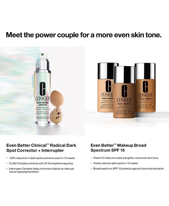 Clinique Even Better Clinical Radical Dark Spot Corrector ...