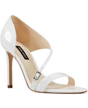 image of Nine West Imprint Asymmetrical Sandals Women-s Shoes