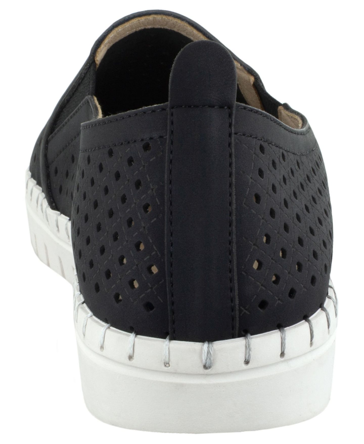 Женские кроссовки Easy Street Fresh Slip On, цвет: Чёрный — фото 3