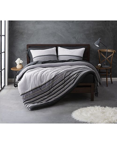 Sean John Knit Stripe Jersey Full Queen Comforter Set Reviews