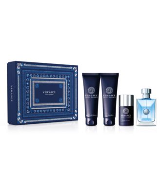 VERSACE Men's Pour Homme Eau de good Toilette Gift Set