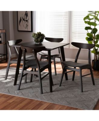 Furniture Furniture Britte Upholstered 5 Piece Dining Set - Macy's