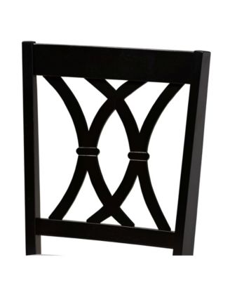 Reneau Transitional 2 Piece Dining Chair Set with Seat