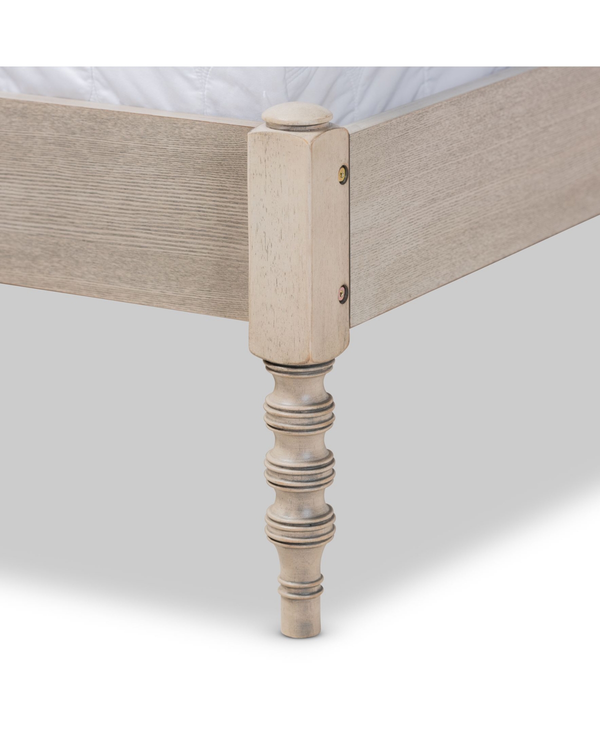 Furniture Cielle French Bohemian Size Bed Frame