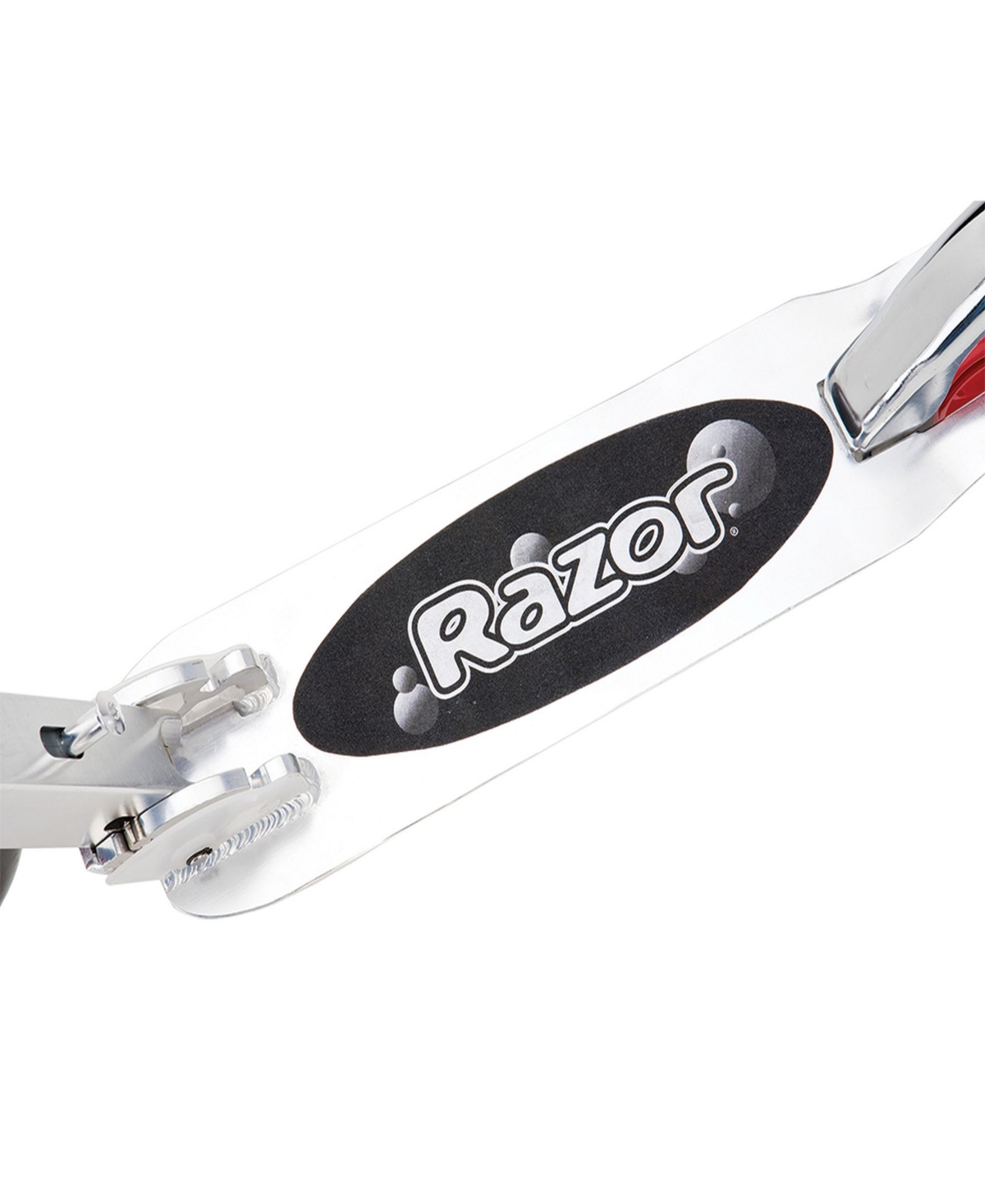 Razor Closeout!  A5 Lux Boys Kick Scooter In Silver
