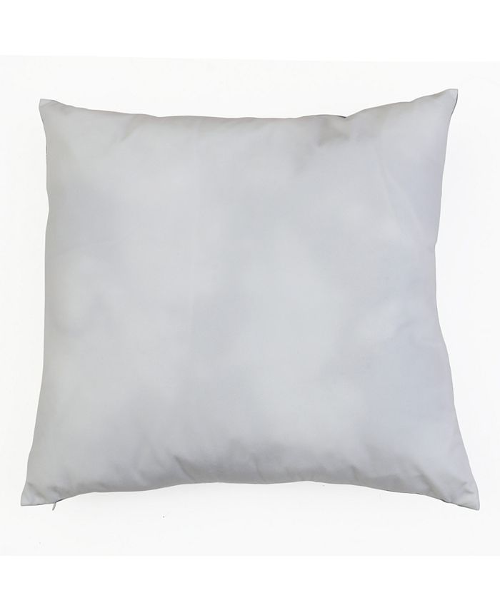 THRO 22x22 Myles Foil Printed Velvet Pillow in Blue Macy's