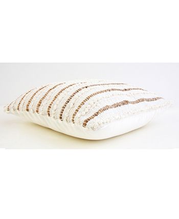 THRO - 20x20 Kloven Cotton Pillow in Umber