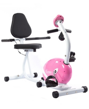 Sunny Health & Fitness Magnetic Recumbent Bike