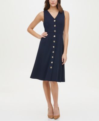 tommy hilfiger button dress