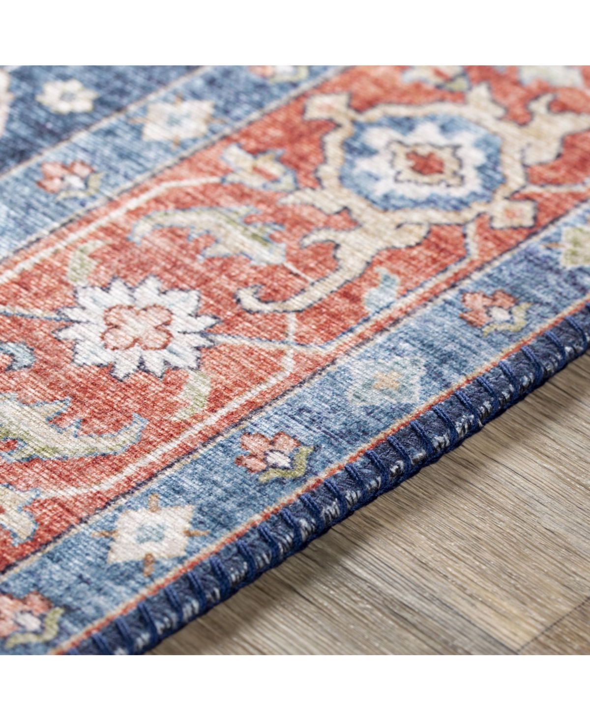 Livabliss Iris Irs- Navy 7'6" x 9'6" Area Rug