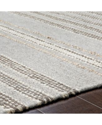 Thebes THB-1000 Taupe 5' x 7'6" Area Rug