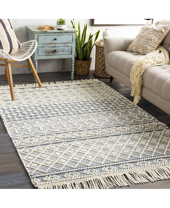 Surya Farmhouse Tassels FTS2304 Denim 8' x 10' Area Rug & Reviews