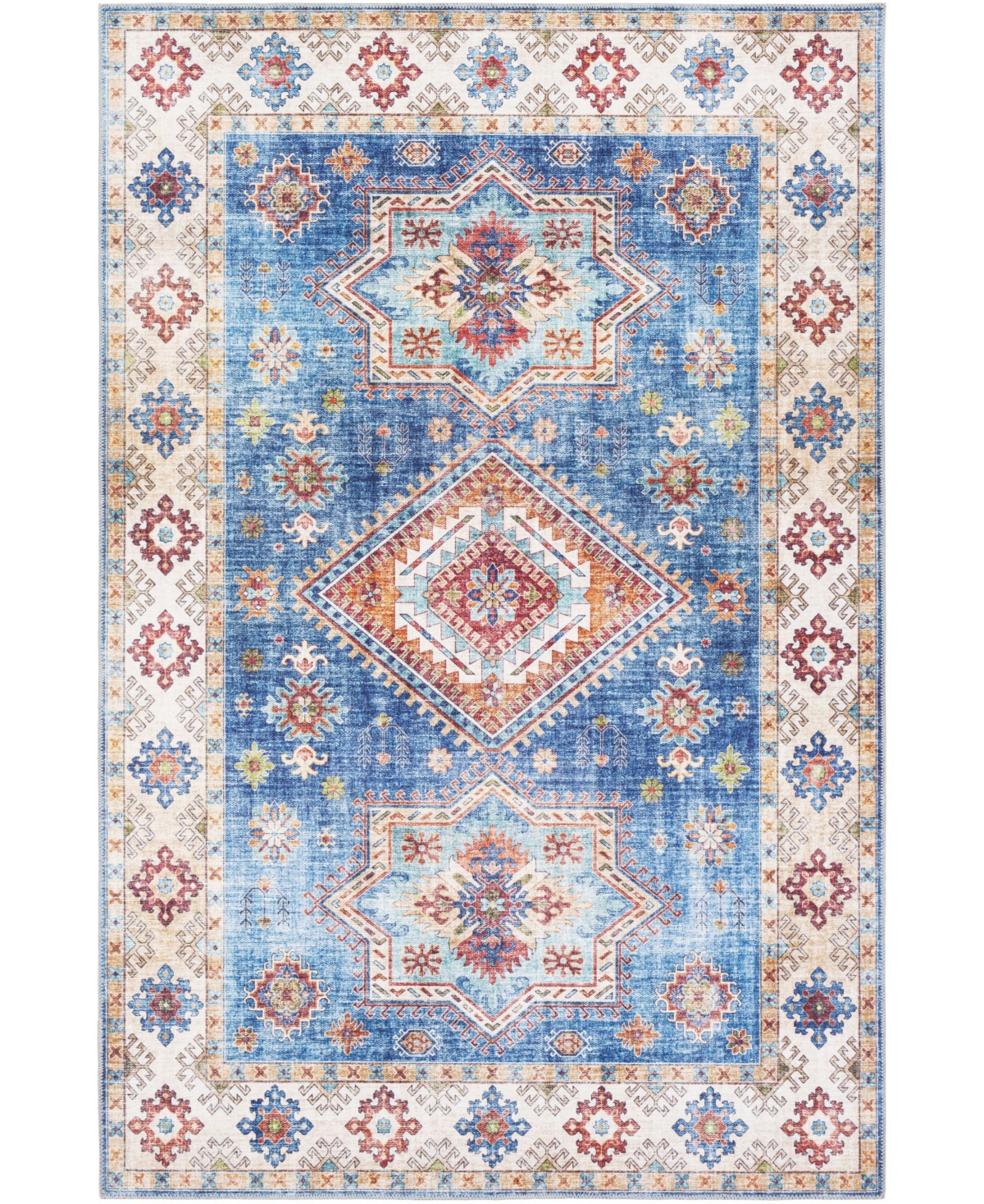 Surya Iris Irs-2306 Navy 5' x 7'6in Area Rug - Navy