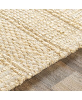 Aria IAA-1001 White 5' x 8' Area Rug