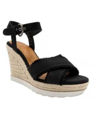 guess sarraly eva logo wedge sandals