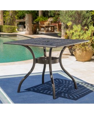 Austin Outdoor Cast Square Dining Table