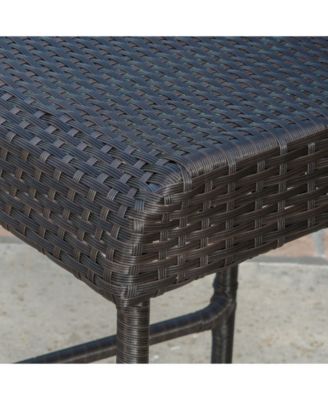 Samira Outdoor Barstools, Set of 2