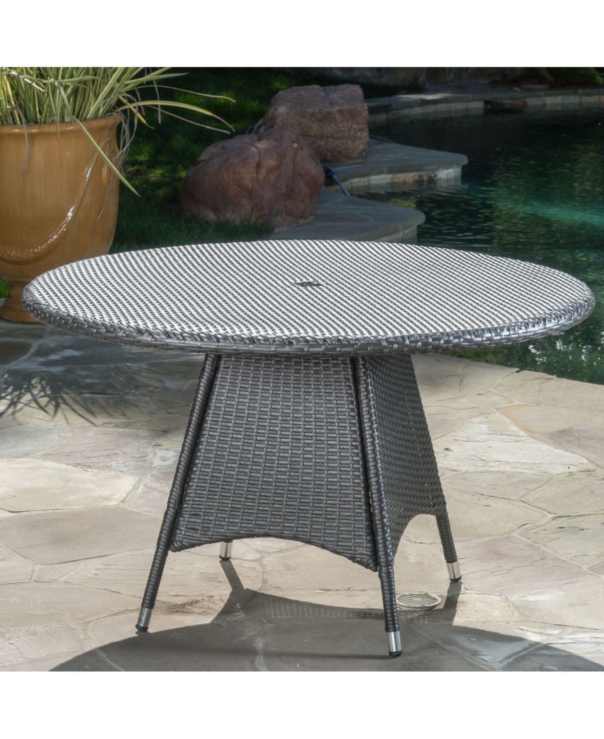 Noble House Corsica Round Dining Table