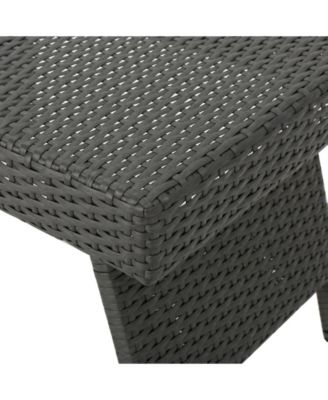 Anthony Outdoor Folding Side Table