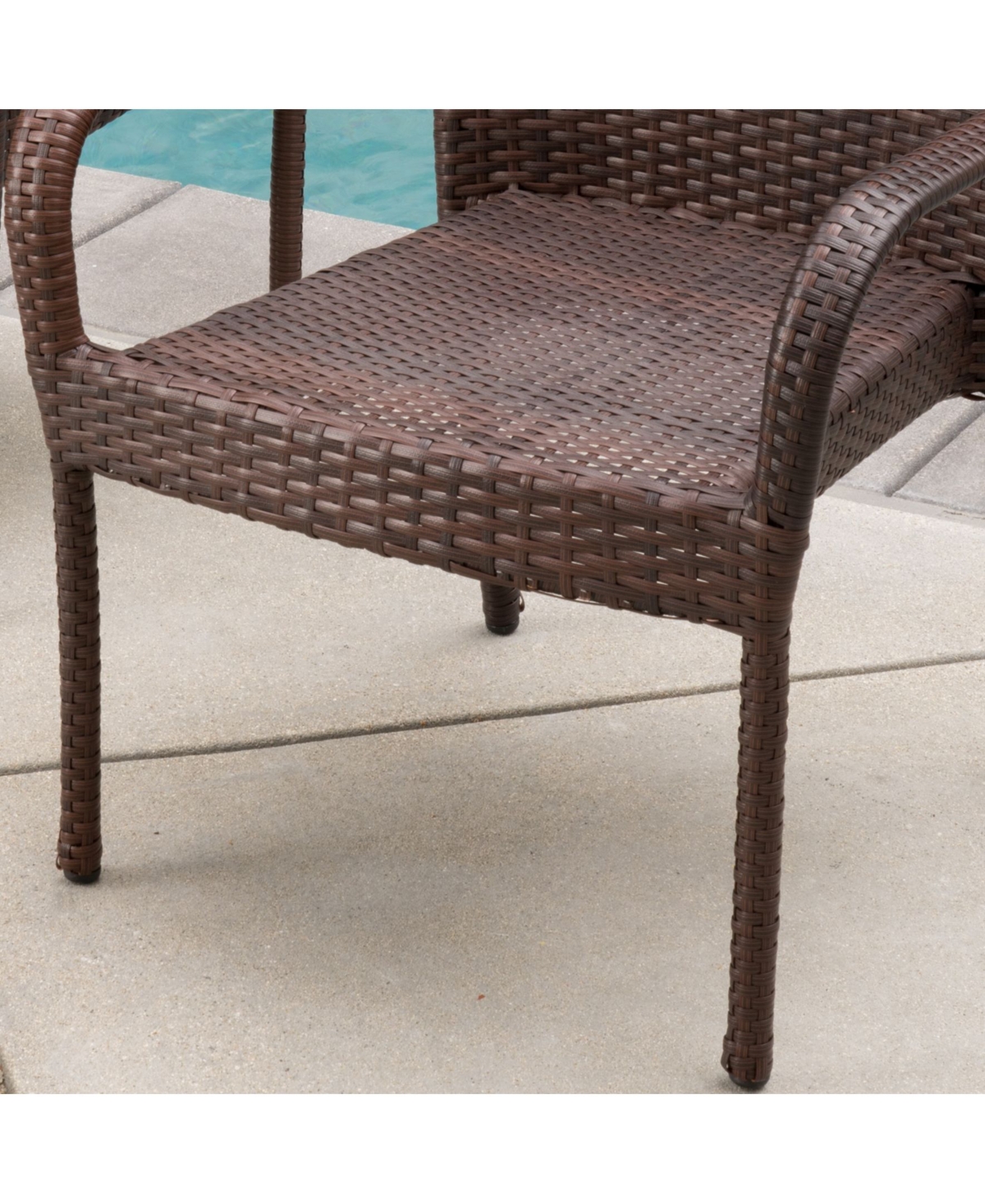 Noble House Malone Outdoor 3 Piece Bistro Set