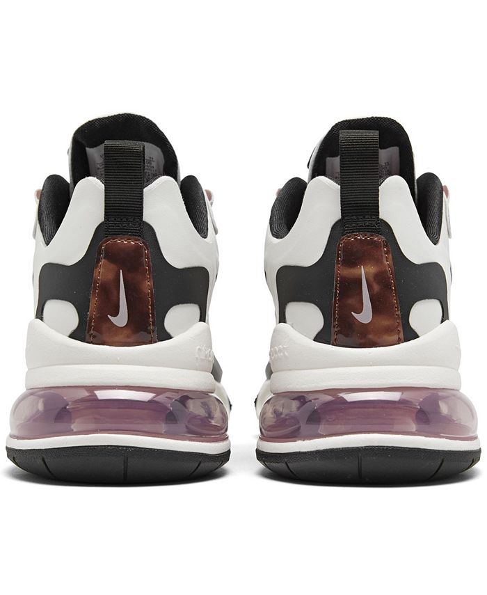womens air max 270 react casual running shoe