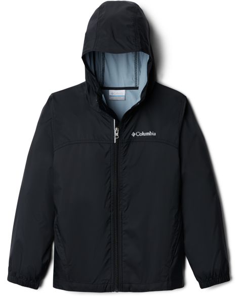 Куртка Columbia Glennaker Rain Jacket для мальчиков, цвет: Чёрный