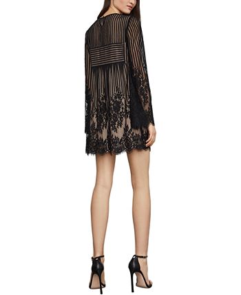 Bcbg luann store floral lace dress
