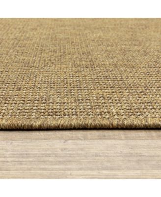 Karavia 2068X Tan 2'5" x 4'5" Outdoor Area Rug