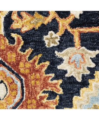 Alfresco 28408 Navy Rug