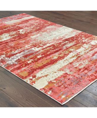 Formations 70004 Pink 8' x 10' Area Rug