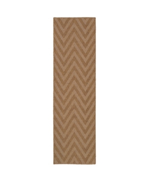 Jhb Design Karavia 1330x 2'3" X 7'6" Runner Rug In Tan
