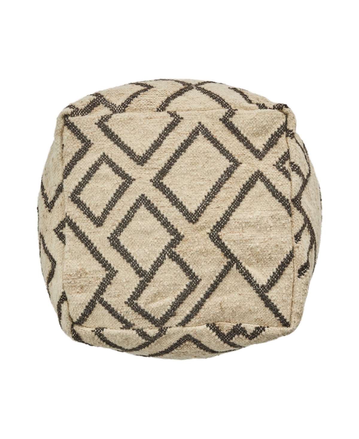 Noble House Cayton Boho Ottoman Pouf