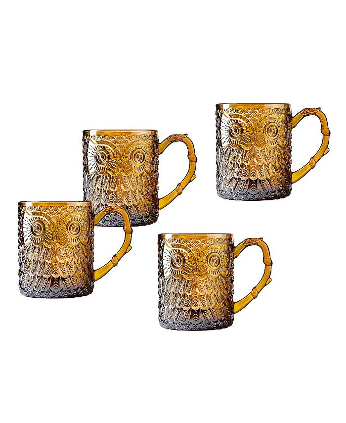  Godinger Coffee Mug Set with Lids, Travel Coffee Mugs