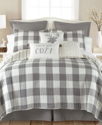 Levtex Camden Buffalo Check Quilt Sets