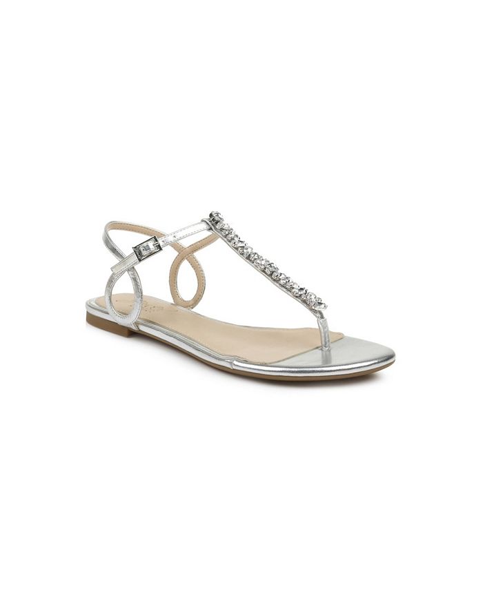 Badgley mischka hotsell christianne flats